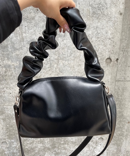 Roger&Raw ショルダーバッグ バッグ 2wayギャザーバッグ レディース 