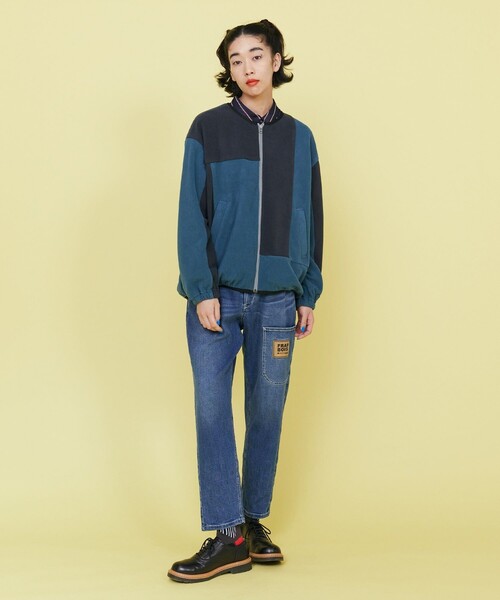 FRAPBOIS（フラボア） ブルゾン アウター ミックフリース ブルゾン 
