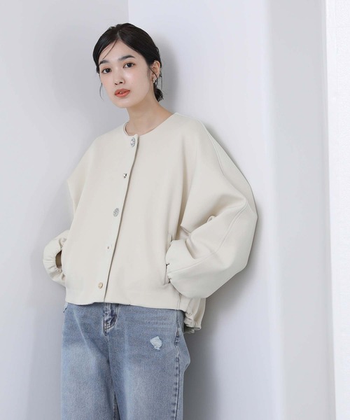 Gready Brilliant アウター ダンボールビジュー釦ジャケット  