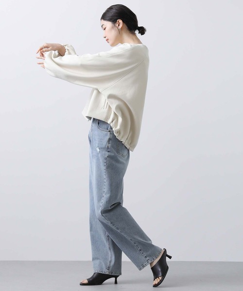 グレディブリリアン パール ダンボール クルーネック ジャケット 春物 1142-J1F0442526.jpg?v=1732857737