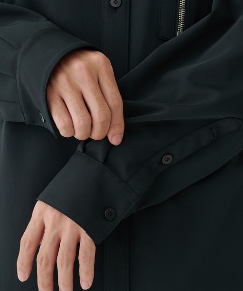 ATTACHMENT（アタッチメント） シャツ STUDIOUS別注 Zip Shirts メンズ