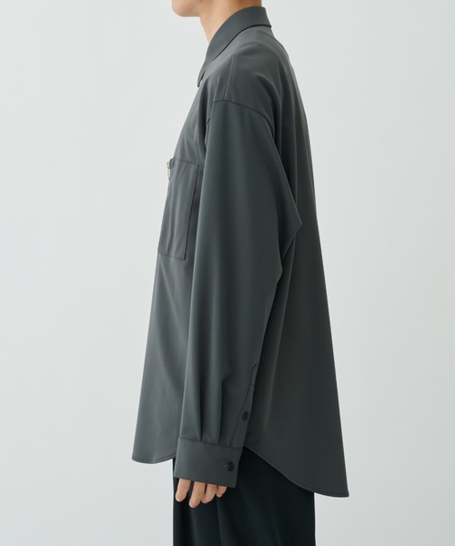 ATTACHMENT（アタッチメント） シャツ STUDIOUS別注 Zip Shirts メンズ