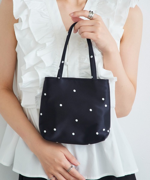 hai ハンドバッグ シルク レッド hai（ファッション） ハンドバッグ Hai Little Silk Bag