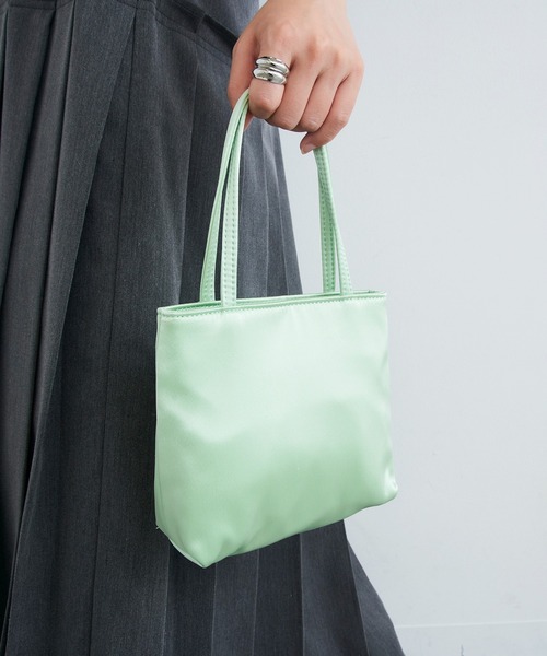 ☆韓国の人気☆【hai】☆22FW LITTLE SILK BA.G☆ ☆韓国の人気☆【hai】☆22FW LITTLE SILK BA.G☆ (トートバッグ