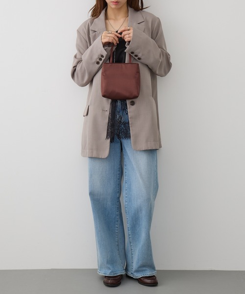 hai（ハイ） ハンドバッグ 「hai」Little Silk/Velvet Bag : ZOZOTOWN