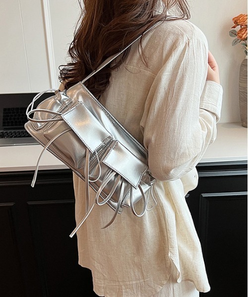 gossip!ロサンゼルス ショルダーバッグ バッグ Y2K リボン 4ポケット