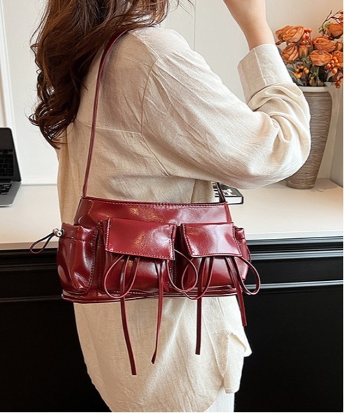 gossip!ロサンゼルス ショルダーバッグ バッグ Y2K リボン 4ポケット