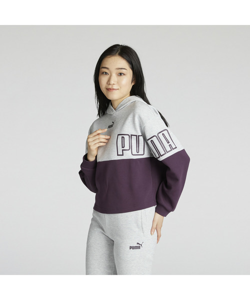 パーカー プーマ PUMA PUMA POWER MX フーディー_ レディース PUMA パーカー プーマ POWER MX フーディー_ レディース