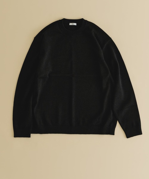 ATON／WOOL WASHI | CREWNECK SWEATER ATON WOOL WASHI CREWNECK SWEATER | 大阪心斎橋のメンズ洋服の