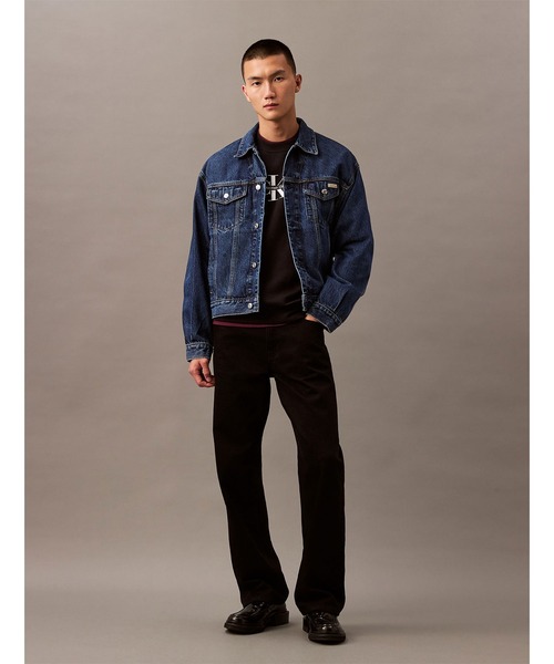 【 】★CK Jeans トラッカージャケット★送料無料★ Calvin Klein コート ジャケット 90s デニムトラッカー
