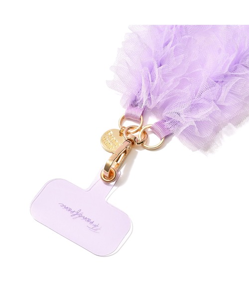 Francfranc（フランフラン） スマホショルダーストラップ チュール