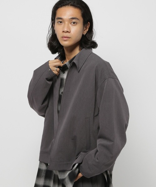 niko and…（ニコアンド） ブルゾン アウター TRツイルジップブルゾン