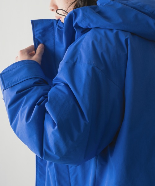 miffewダウンジャケット／ネイビー miffew ダウンジャケット ダウン 「miffew/ミフュー」WOOL HOODED DOWN