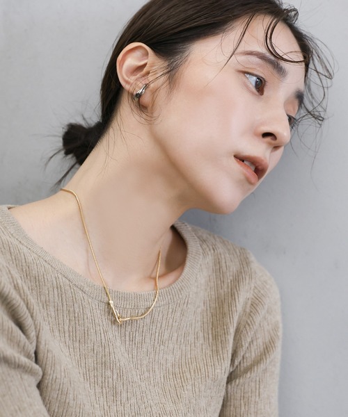 select MOCA（セレクトモカ） ネックレス ニュアンスメタルフック