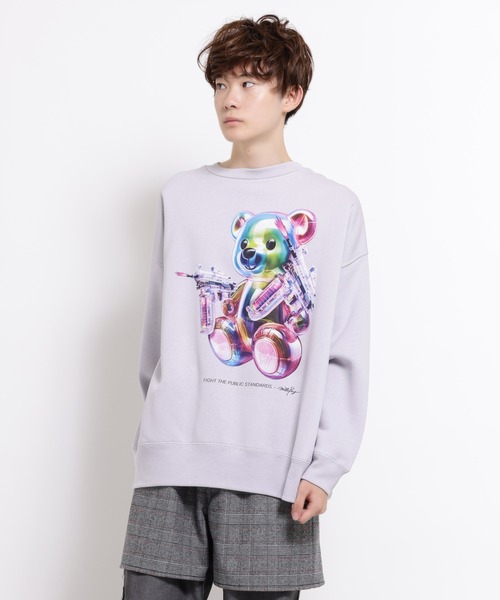 トレーナー スウェット PLASTIC BEAR スウェット レディース メンズ