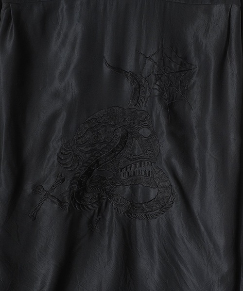 トップス GOLD ACETATE SUKA SHIRT BLACK EAGLE GOLD シャツ 東洋エンタープライズ / ゴールド：ACETATE SUKA