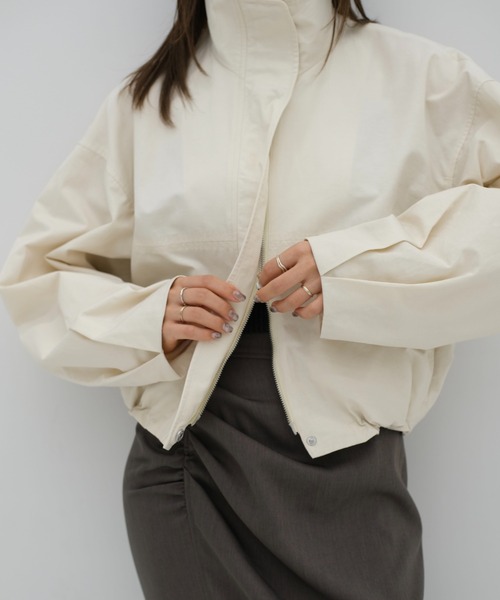 ブルゾン アウター オリジナルWジップショートブルゾン／original wzip