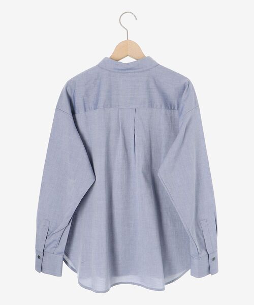 フロントフリルレギュラーカラーシャツ le.coeur blanc ブラウス シャツ フロントフリルレギュラー