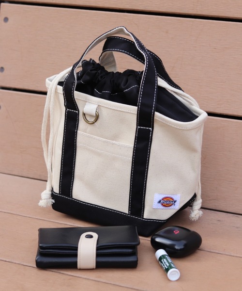 【Dickies】Canvas Mini Tote Bag ★送料関税込★追跡可能★ Dickies トートバッグ 「DICKIES/ディッキーズ」キャンバス