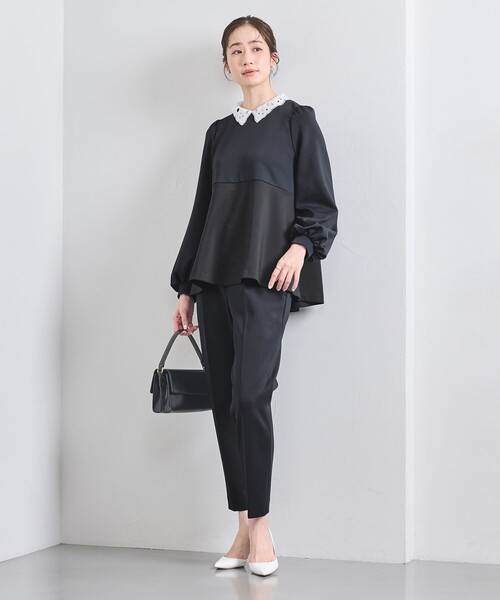 UNITED ARROWS ブラウス シャツ SPONGY ペプラム レディース 
