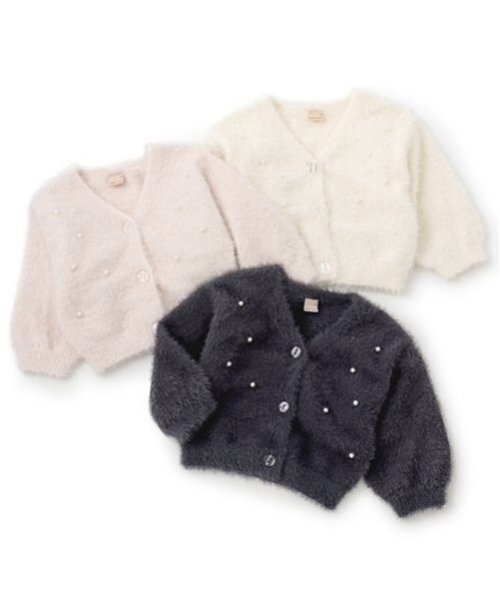 Aymmy in the batty girls - dear sisterhood シャギーニットカーディガン 2点セット petit main カーディガン 「リンク」シャギーニットカーディガン