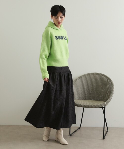 OPAQUE.CLIP（オペークドットクリップ） スカート キルティングフレア