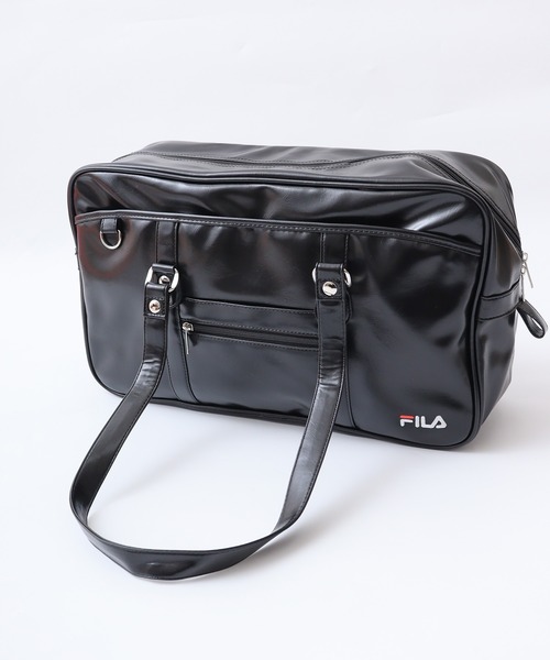FILA(フィラ)★LADY'S_PVCショッパーバッグ_2色 FILA(フィラ)☆LADY'S_PVCショッパーバッグ_2色 FILA(フィラ