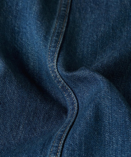 G-Star RAW レディースデニムワンピース ネイビー ベルト付き G-STAR RAW ワンピース SNAPS DRESS/スナップベルトディテール