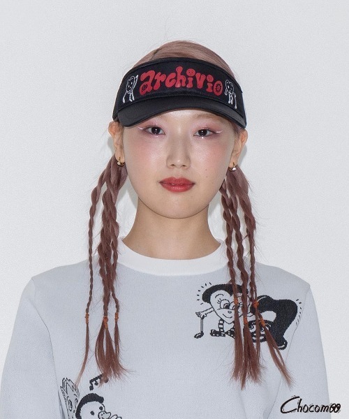 Chocomoo サンバイザー 「ARCHIVIO×Chocomoo」サンバイザー レディース