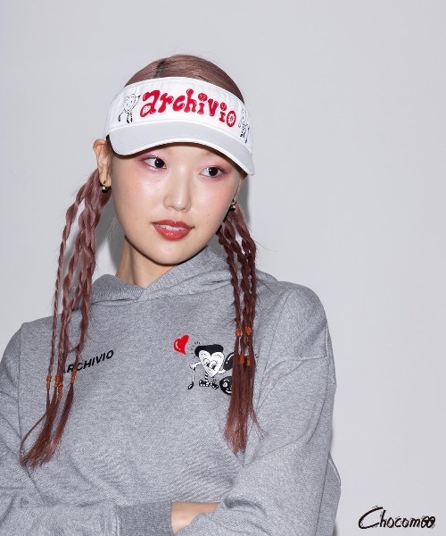Chocomoo サンバイザー 「ARCHIVIO×Chocomoo」サンバイザー レディース