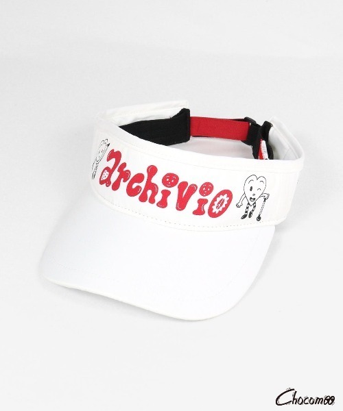 Chocomoo サンバイザー 「ARCHIVIO×Chocomoo」サンバイザー レディース