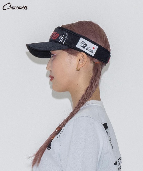 Chocomoo サンバイザー 「ARCHIVIO×Chocomoo」サンバイザー レディース