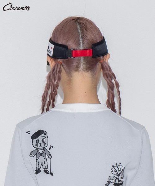 Chocomoo サンバイザー 「ARCHIVIO×Chocomoo」サンバイザー レディース