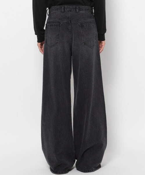 BLAYMORE ワイドパンツ ジーンズ 「BLAYMORE」Damage Wide Denim Pants 