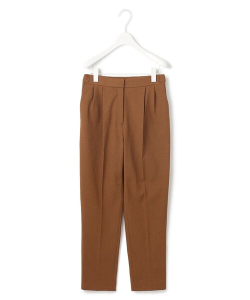 ICB ブラウン テーパードパンツ ICB パンツ LooseWeave テーパードパンツ レディース : ZOZOTOWN