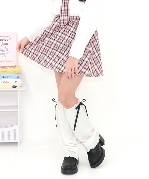 Bee des Bee レッグウォーマー リボンレッグウォーマー キッズ 子供
