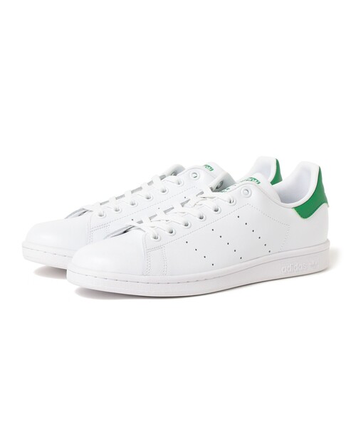 シューズ(男性用) adidas STAN SMITH JH9719 adidas Originals Stan Smith Lux Core Black Cloud