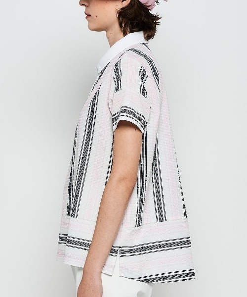 PICONE CLUB ストライプポロシャツ Picone CLUB（ピッコーネクラブ） ポロシャツ ポロ サッカー地