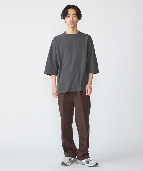 SHIPS（シップス） tシャツ SHIPS: フットボール Tシャツ（6分丈