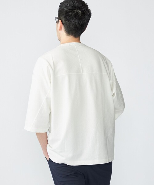 SHIPS（シップス） tシャツ SHIPS: フットボール Tシャツ（6分丈