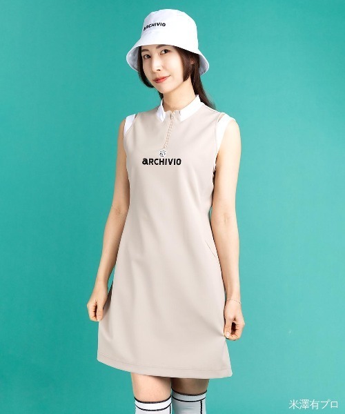 archivio（アルチビオ） ワンピース 「LADIES」バックフリル速乾