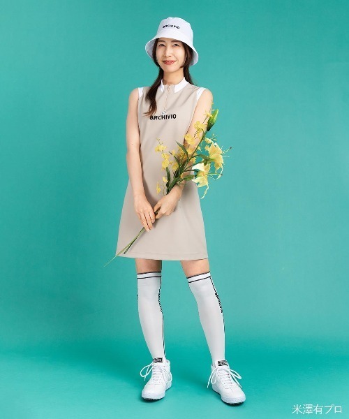 archivio（アルチビオ） ワンピース 「LADIES」バックフリル速乾
