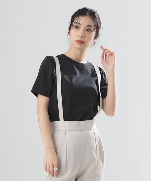 tシャツ AK+1 / ハイゲージ コットン Tシャツ レディース