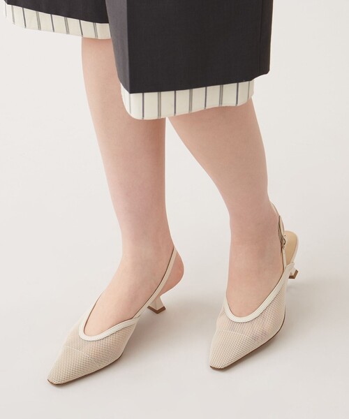shiroODETTE E ODILE ベージュパンプス23.0cm 10092992-1.jpg