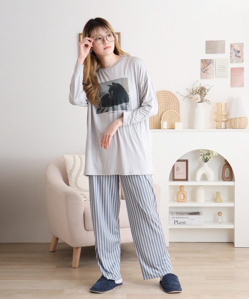 FUNALIVE（ファンアライブ） パジャマ ルームウェア CAT DAYルーム