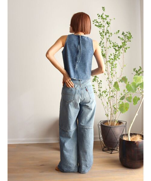 トップス Ungrid Ungrid (アングリッド) ウォッシュカラータンクトップ