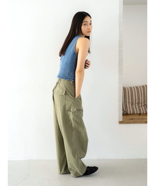 トップス Ungrid Ungrid ブラウス シャツ アメスリデニムトップス レディース