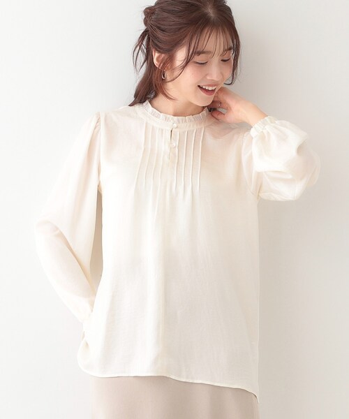 DRESKIP（ドレスキップ） ブラウス シャツ 「S-LL/前後2WAY