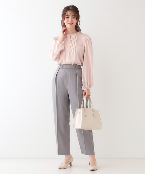 新品完売商品【前後2WAY】スィートピーブラウス　ピンクS DRESKIP（ドレスキップ） ブラウス シャツ 「S-LL/前後2WAY
