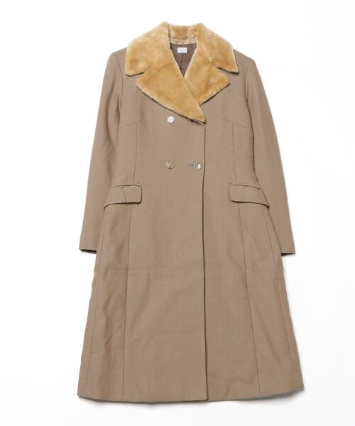 Paul Smith」 チェスターコート 40 ブラウン レディース Paul Smith 